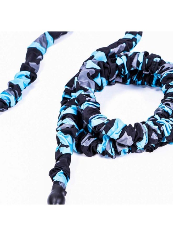 ليف برو جهاز تدريب المقاومة لشخصين Livepro LP8424 - أسود/أزرق، نظام تدريب القوة الوظيفية والقتال لكامل الجسم - Image 3